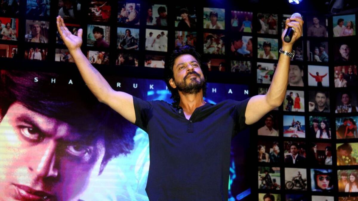 Indian Bollywood actor Shah Rukh Khan