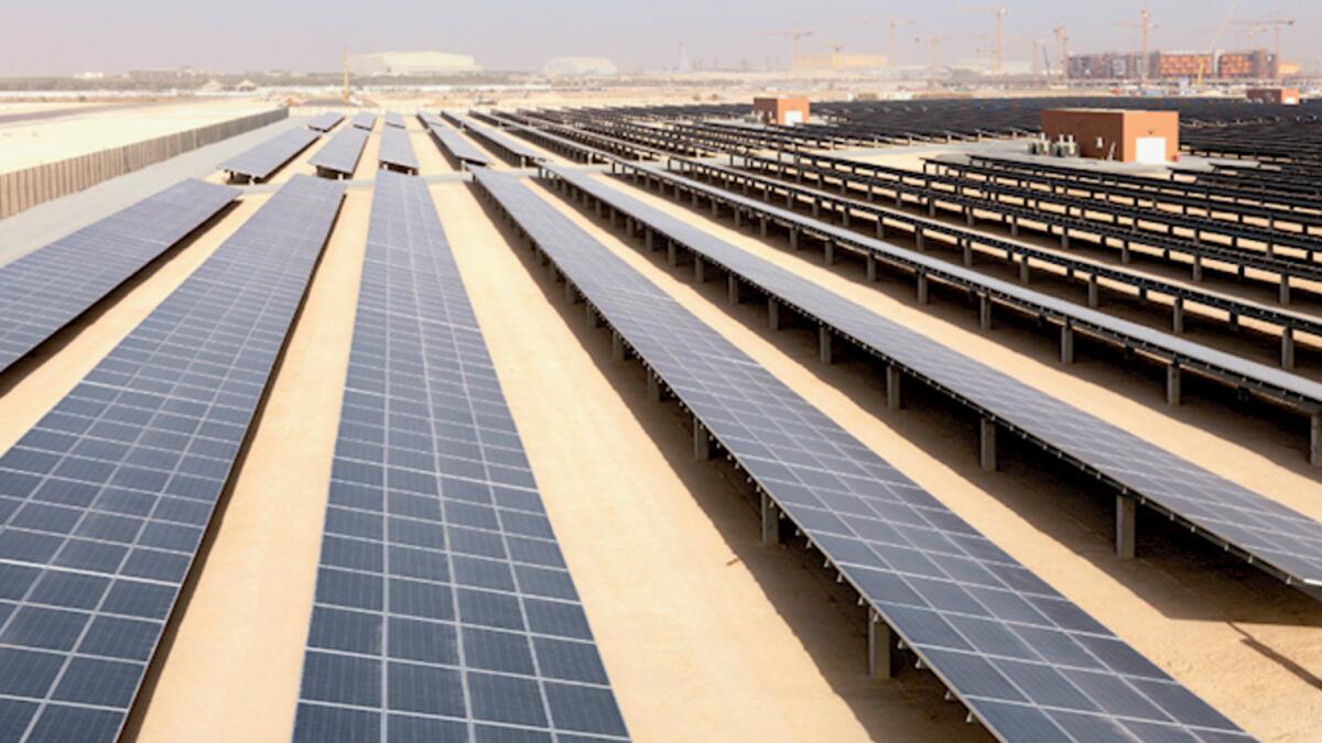 According to the company’s Sustainability Report, Masdar achieved a clean energy capacity of 20 gigawatts (GW) in 2022.— KT file