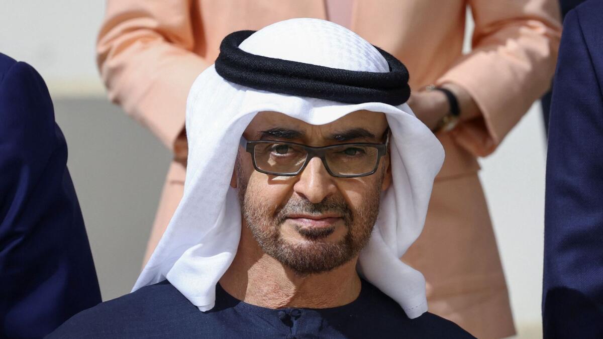 President Sheikh Mohamed. Photo: Reuters fils