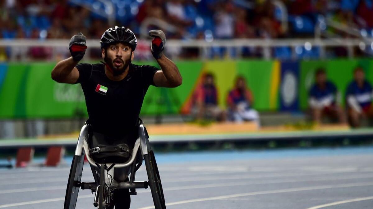 UAE’s Al Hammadi stuns world champion to win Paralympics gold