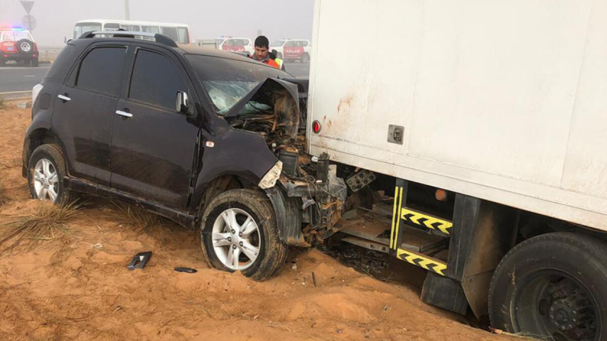 Fog blamed for deadly accident on Emirates Road