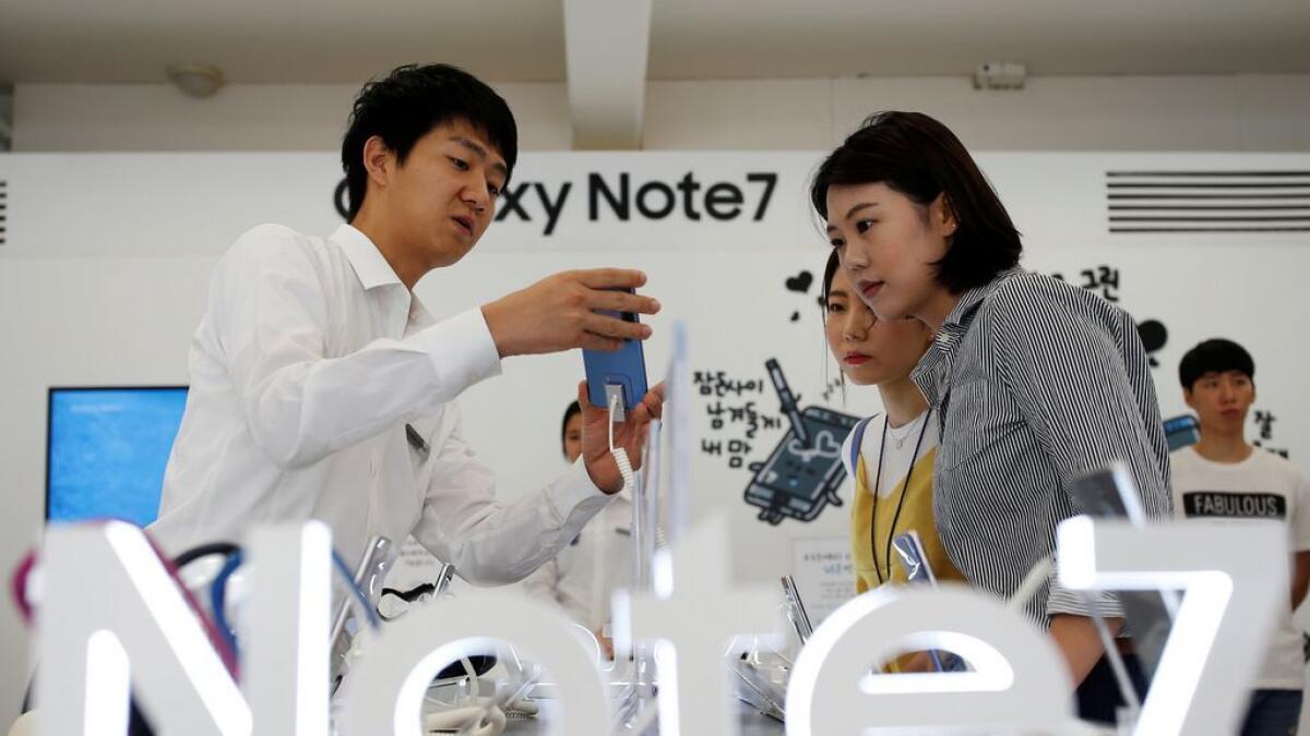 Samsungs Galaxy Note 7 exchange to begin in the UAE