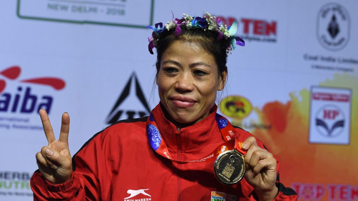 Mary Kom of India. (AFP file)