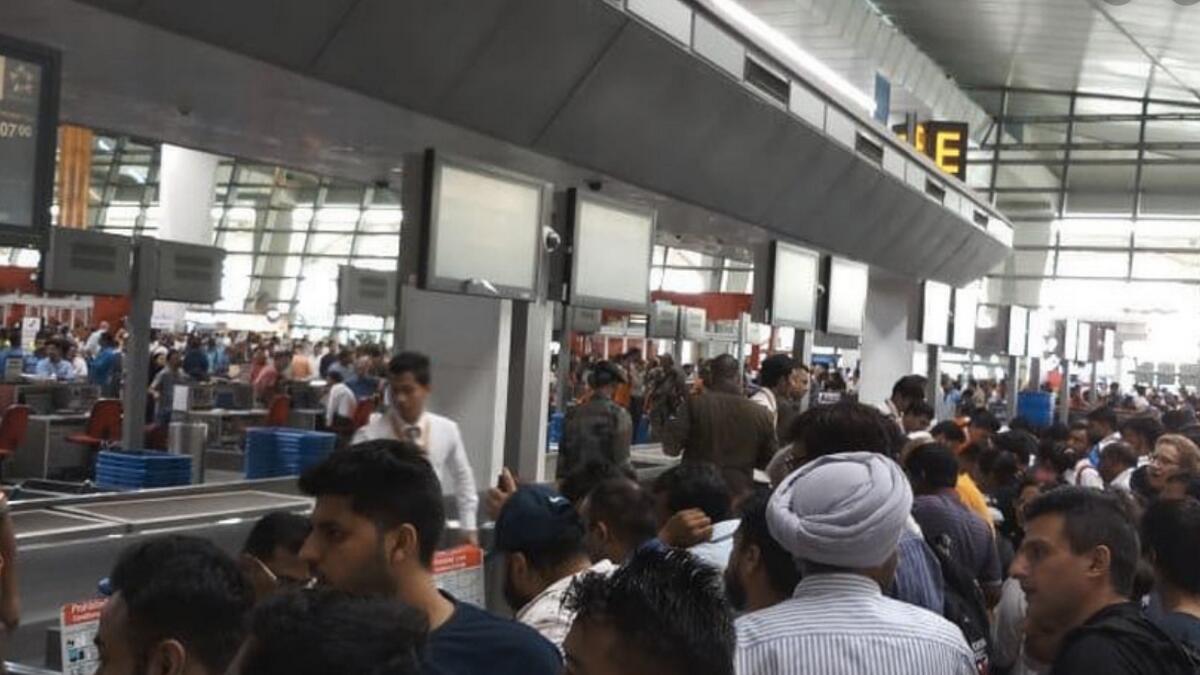 passengers, stranded, flight delays, India, IndiGo
