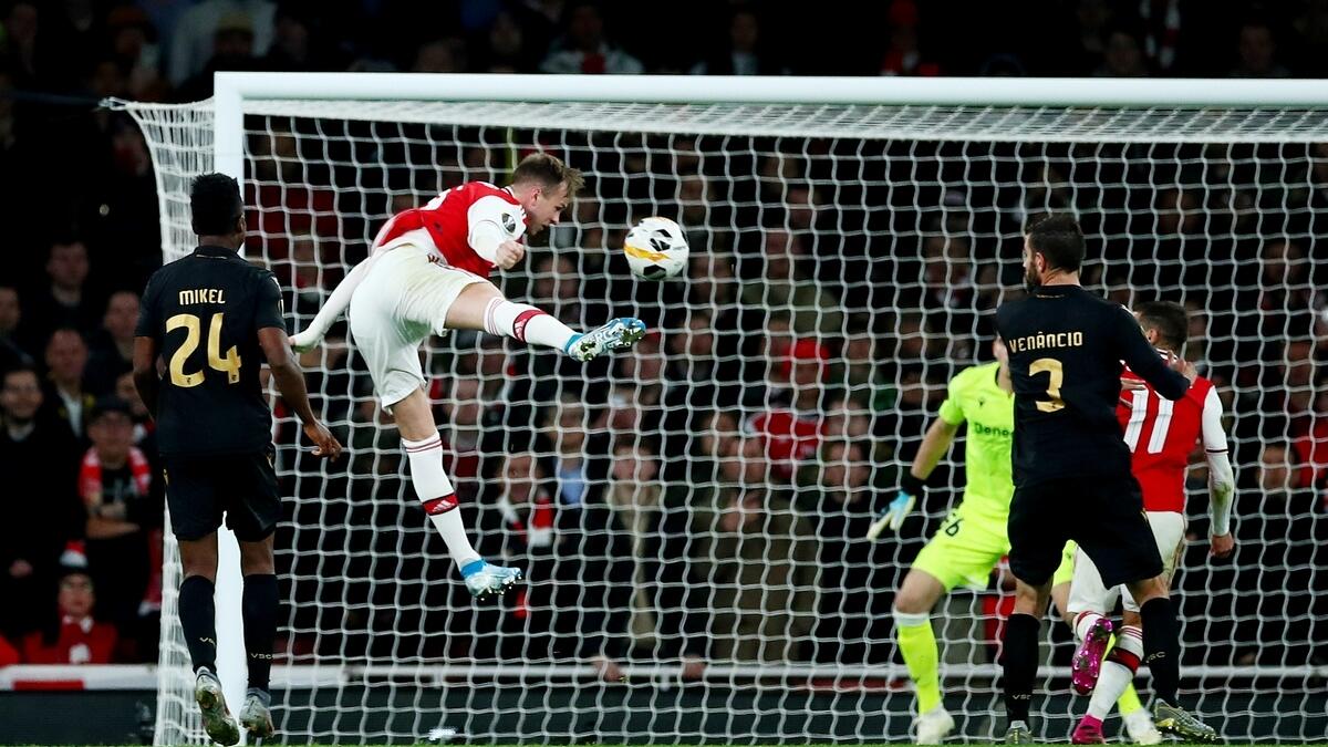 Arsenal and Sevilla keep 100 per cent Europa records intact, United win