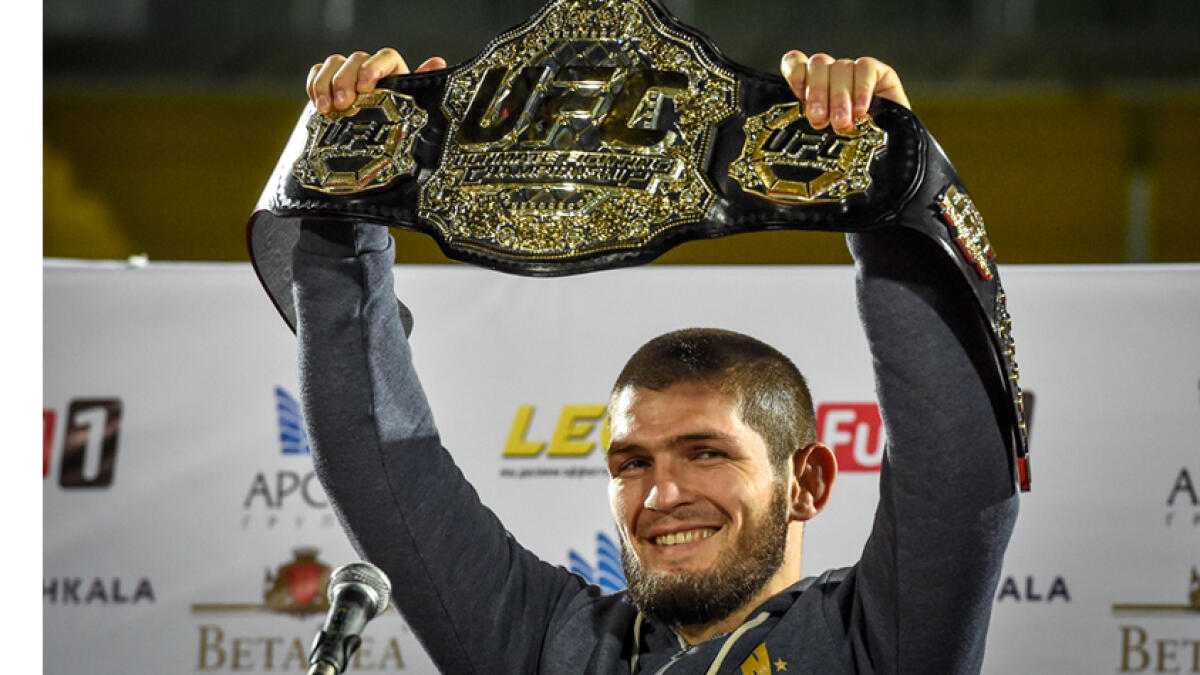 UFC 254 will mark the return to the octagon for Khabib.