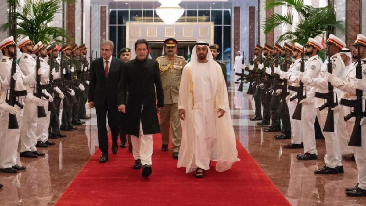 Photos: Pakistan PM Imran Khan begins state visit to UAE 