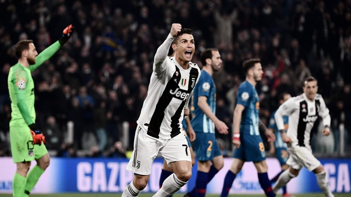 Magical night: Ronaldo lifts Juventus into Champions League quarterfinals