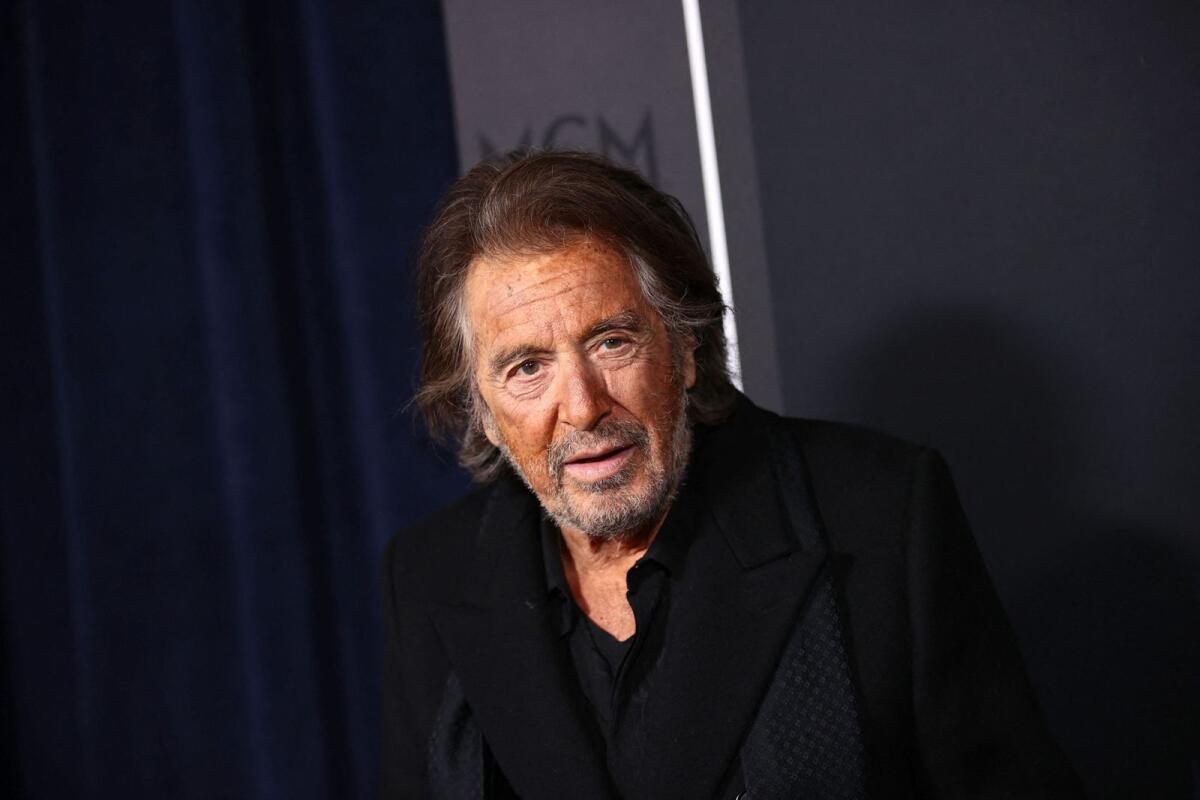 (FILES) US actor Al Pacino attends the 'House Of Gucci' New York Premiere at Jazz at Lincoln Center on November 16, 2021, in New York City. Photo: AFP