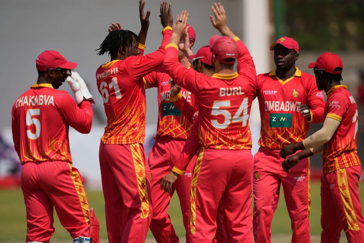 Zimbabwe can qualify for the ICC World Cup if they beat Scotland on Tuesday. - AP