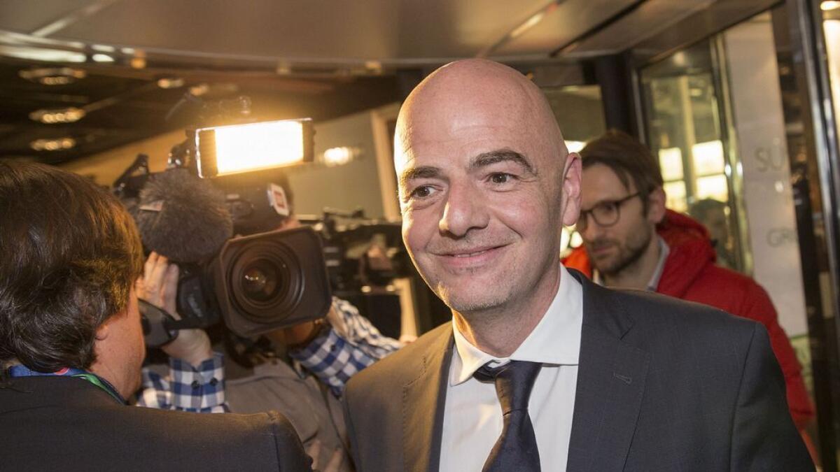 WATCH: Swiss Gianni Infantino elected FIFA president 