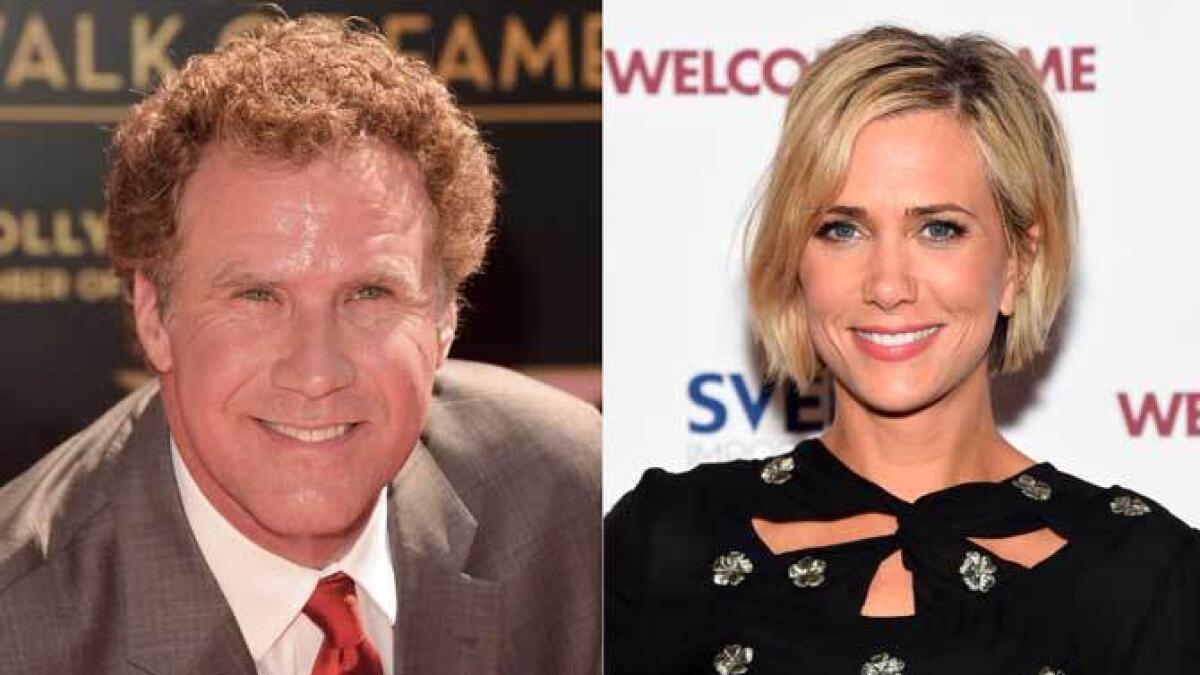 Will Ferrell, Kristin Wiig swap laughs for serious moments