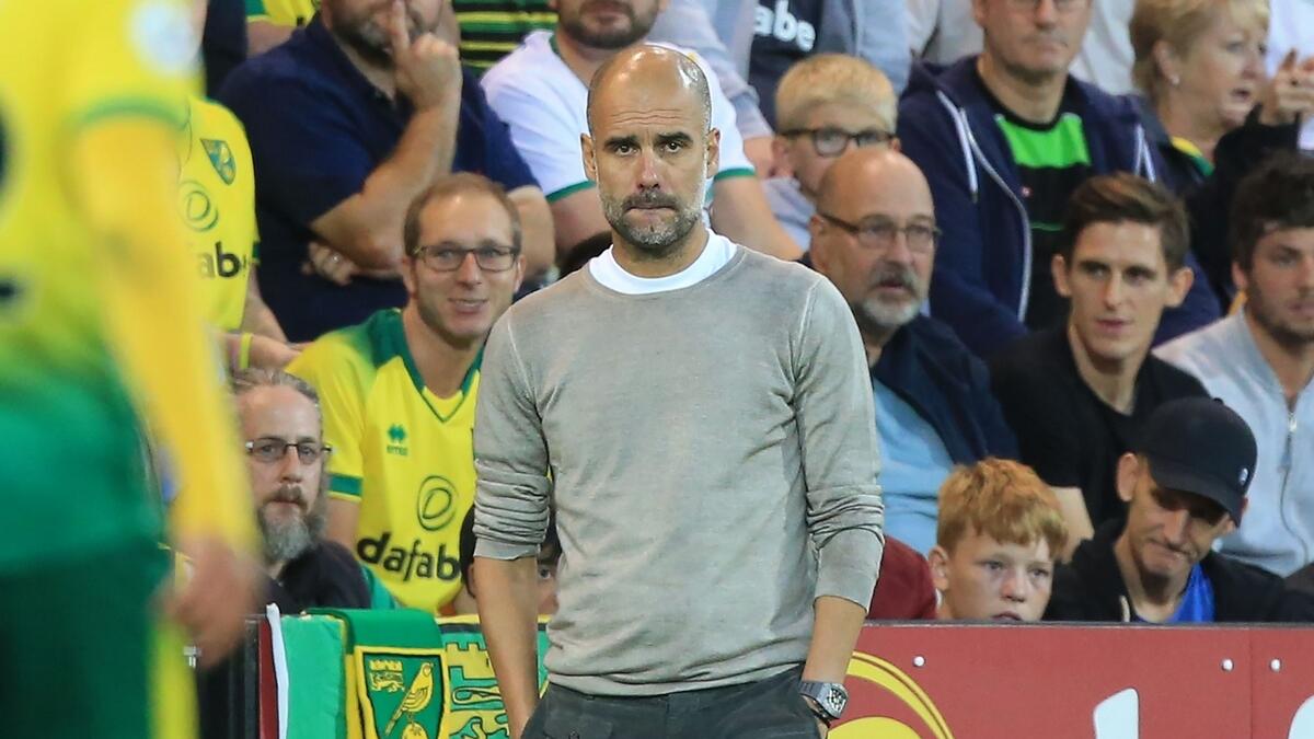 Guardiola still in love with City players despite shock Norwich defeat