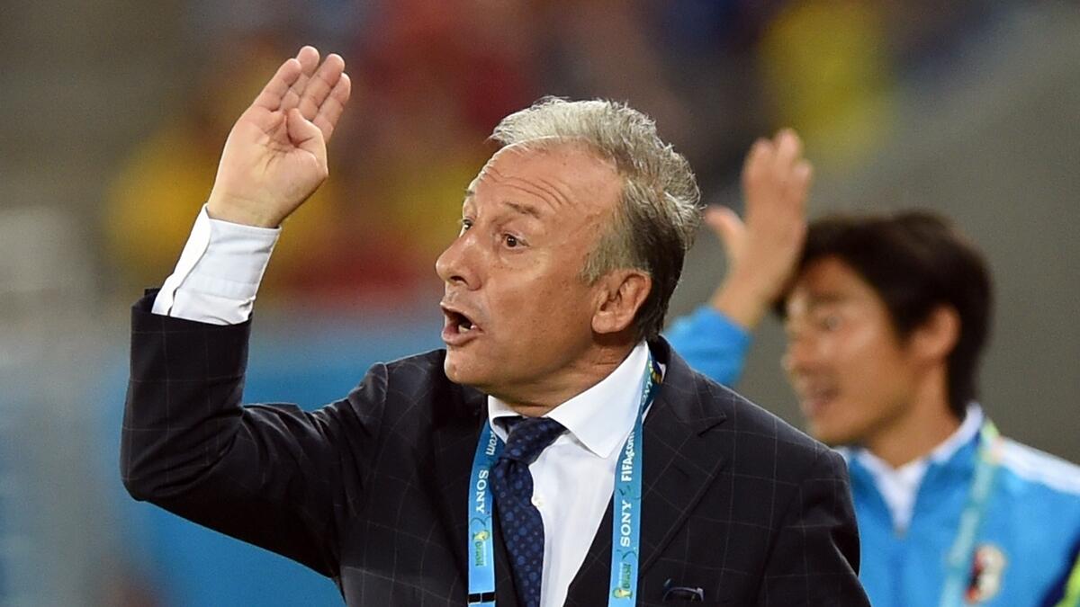 Zaccheroni braces for first assignment as UAE coach