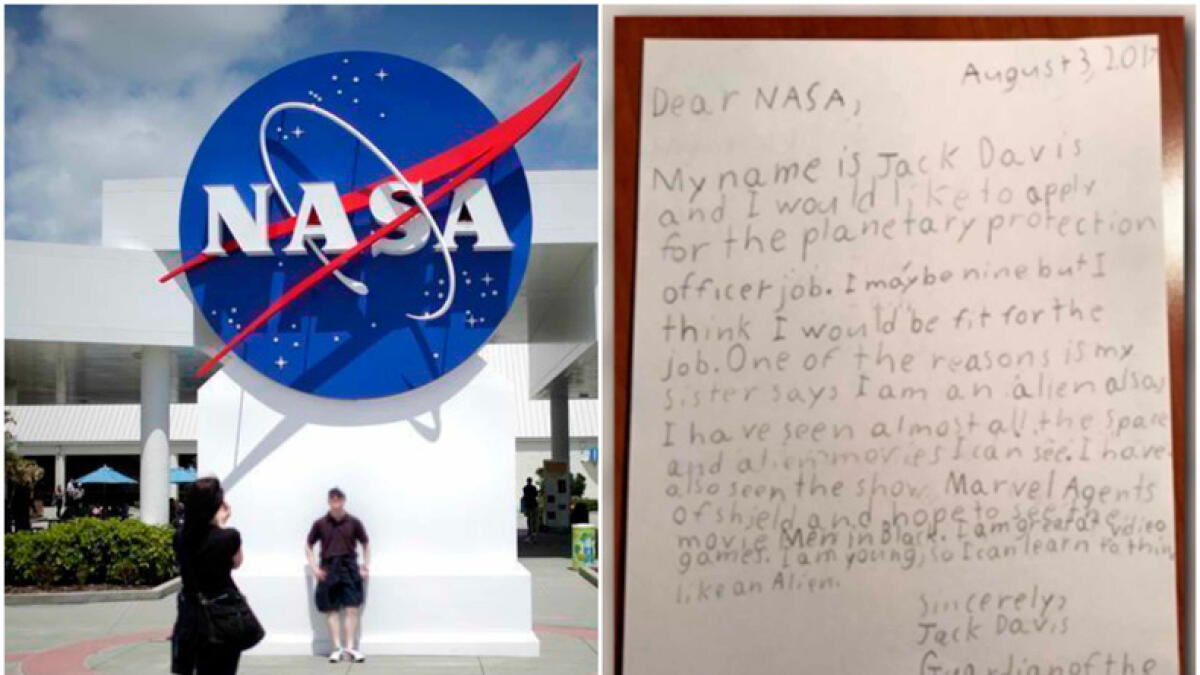 This 9-year-old wants to join Nasa to prevent alien invasion
