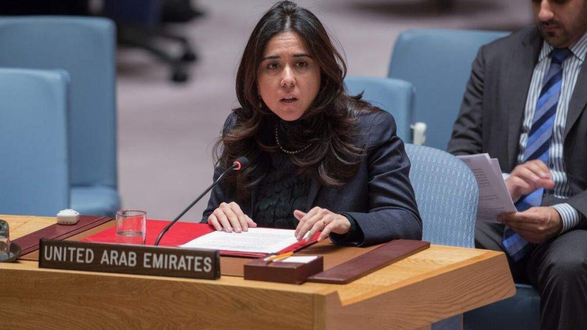 Lana Nusseibeh, Permanent Representative of the UAE to the United Nations. Wam