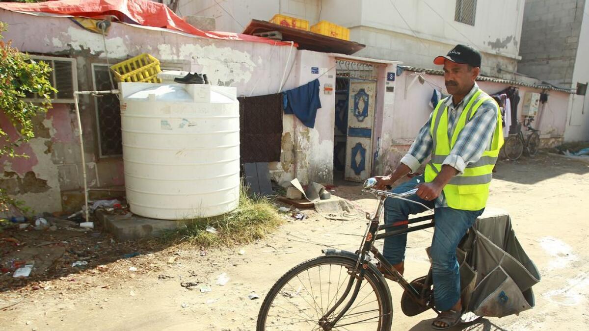The man who has been delivering newspapers for 35 years in Ajman