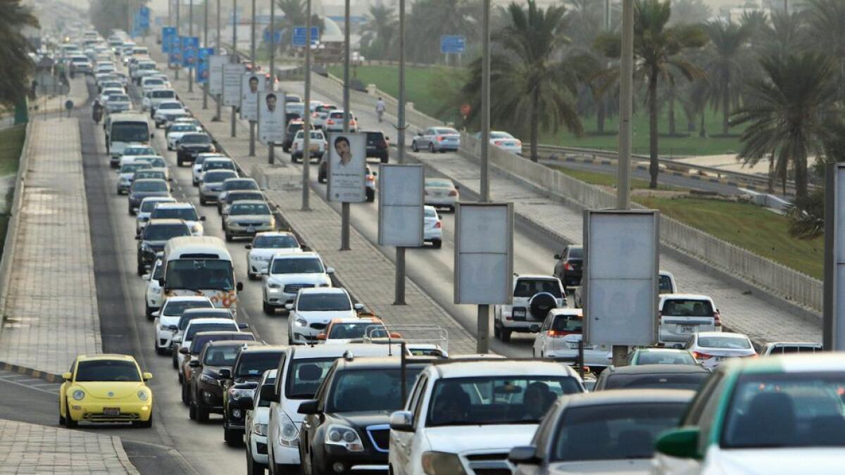 Advice to avoid Dubai-Sharjah peak-hour traffic