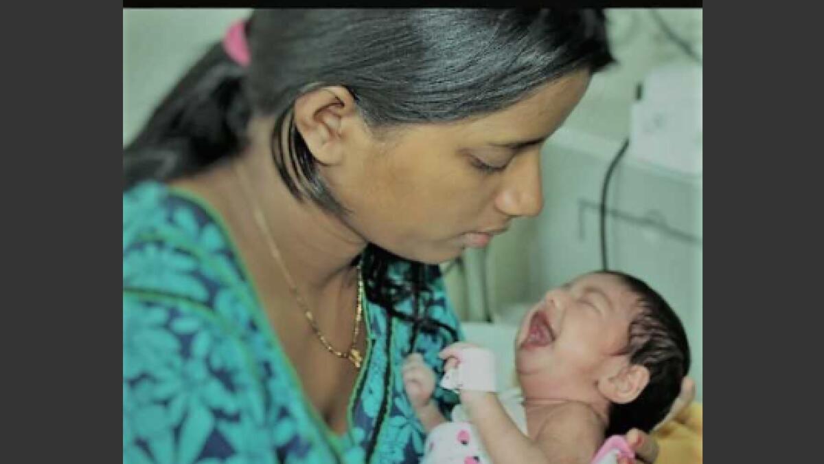 Indian doctors save 25-day-old baby from rare flesh-eating infection