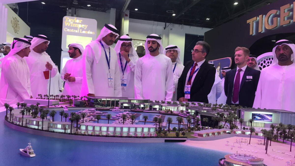 Video: Sheikh Hamdan visits Cityscape Global 