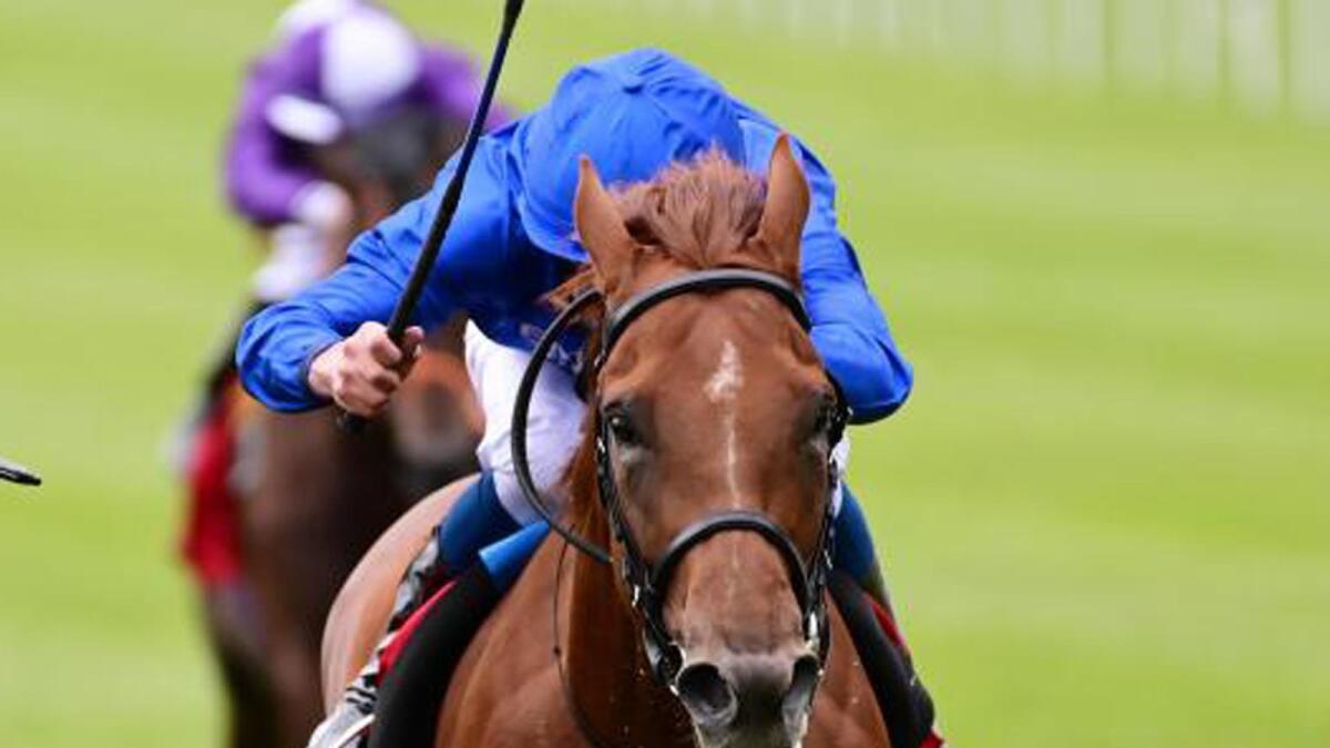 Godolphin’s Hurricane Lane was the star of the show. — Twitter