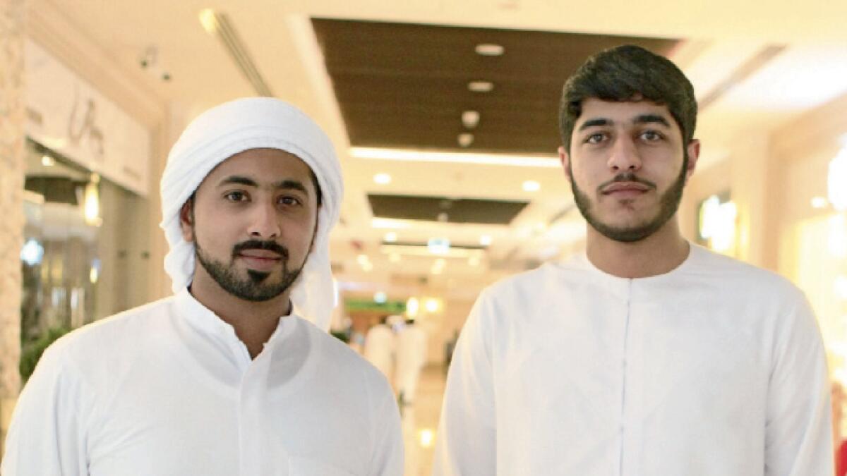 Khalaf Rasheed Al Habtoor and Saeed Al Ameri