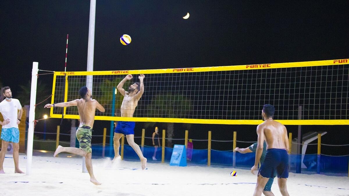 It was the first competitive event for beach sport lovers in Dubai in more than five months