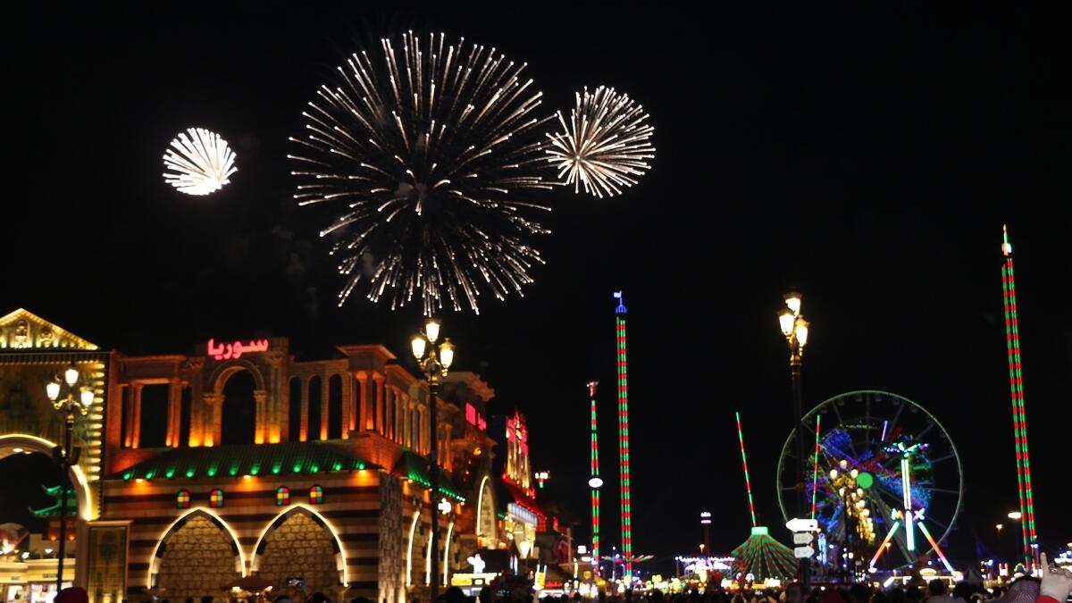 Global Village also offered seven holiday packages to seven lucky families, making the celebration an everlasting memory for many.