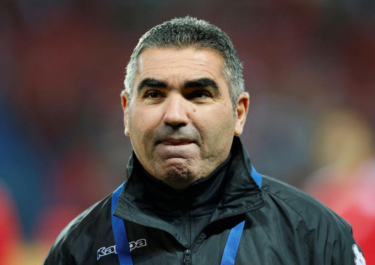Tunisia coach Jalel Kadri. — Reuters
