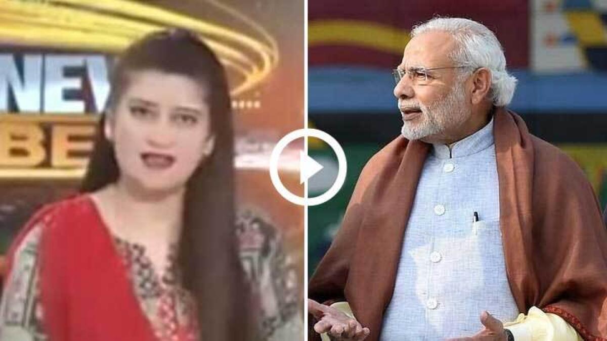 We will teach you a lesson: Pakistani anchor threatens Narendra Modi in hilarious video