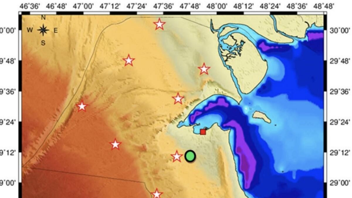 Earthquake hits Kuwaits eastern Kabd, southern Jahra