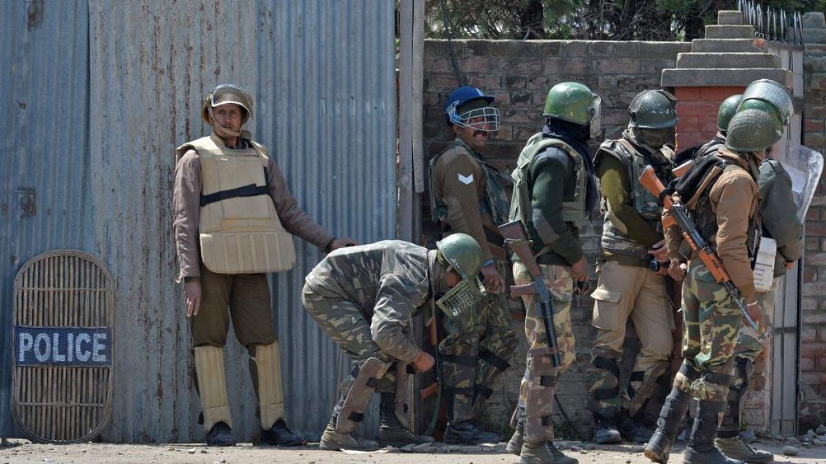 Heavy security in Kashmir after poll violence