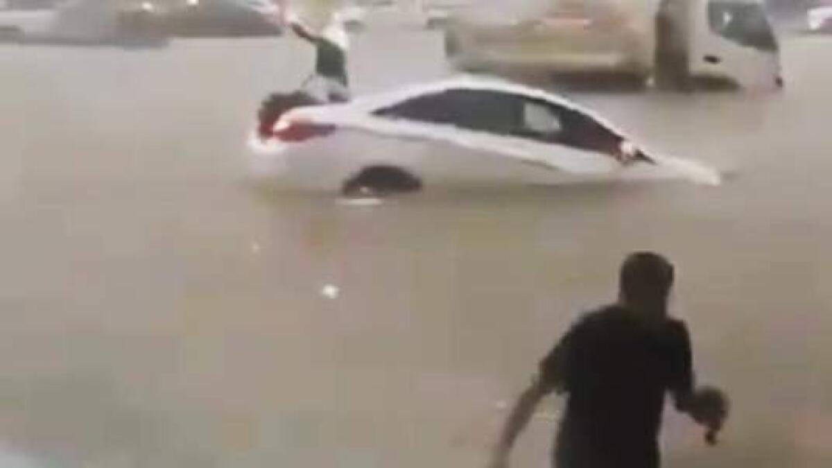 8-year-old electrocuted in Saudi Arabia flood
