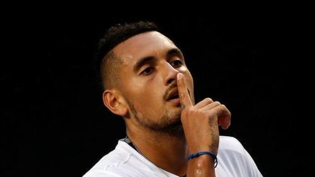 Nick Kyrgios has been anointed as 'St. Nick' for his moral leadership during the pandemic