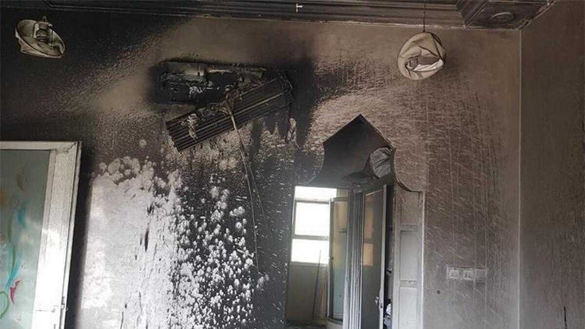 2 UAE homes gutted in fire, narrow escape for families