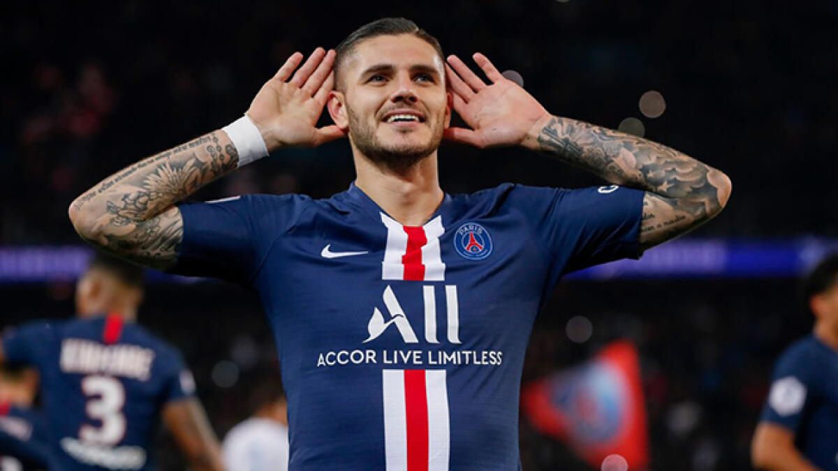 Argentine Icardi, 27, joined PSG in September on a season-long loan with a buy-out option. -- Agencies