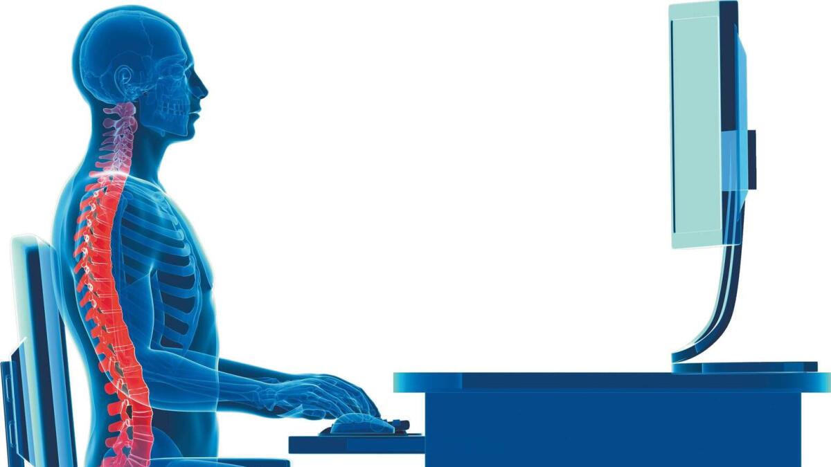 Get your office posture straight