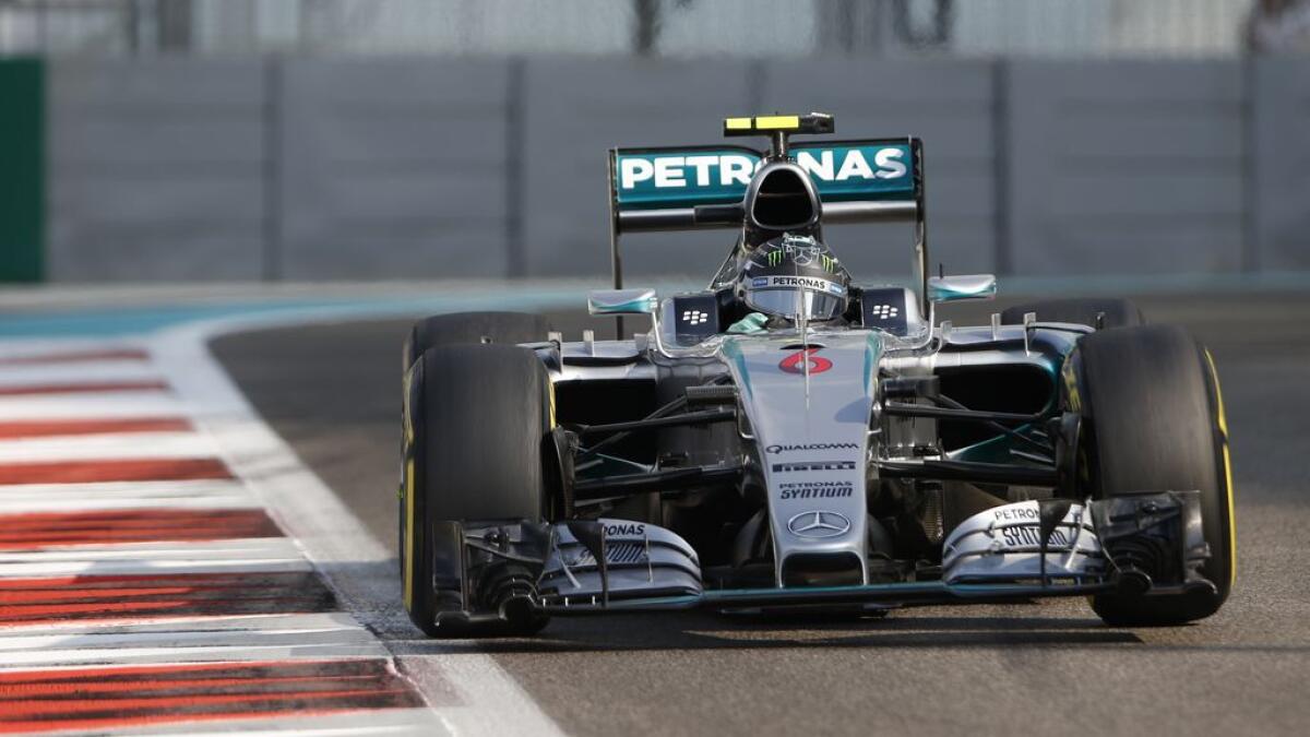 Nico Rosberg fastest in F1 seasons final practice