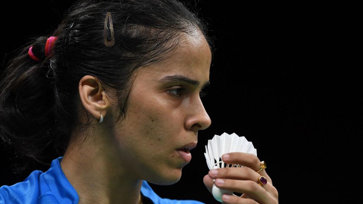 India's Saina Nehwal's Olympics qualification hopes evaporated. — AFP