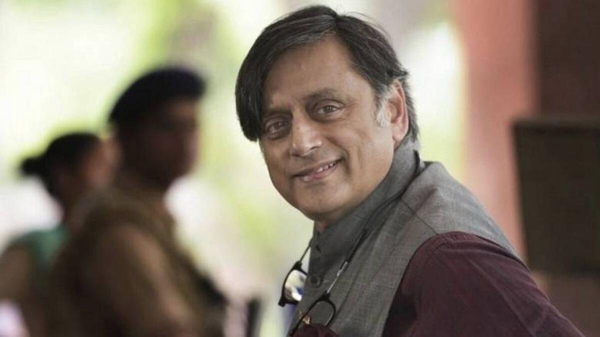 Shashi Tharoor. — File photo