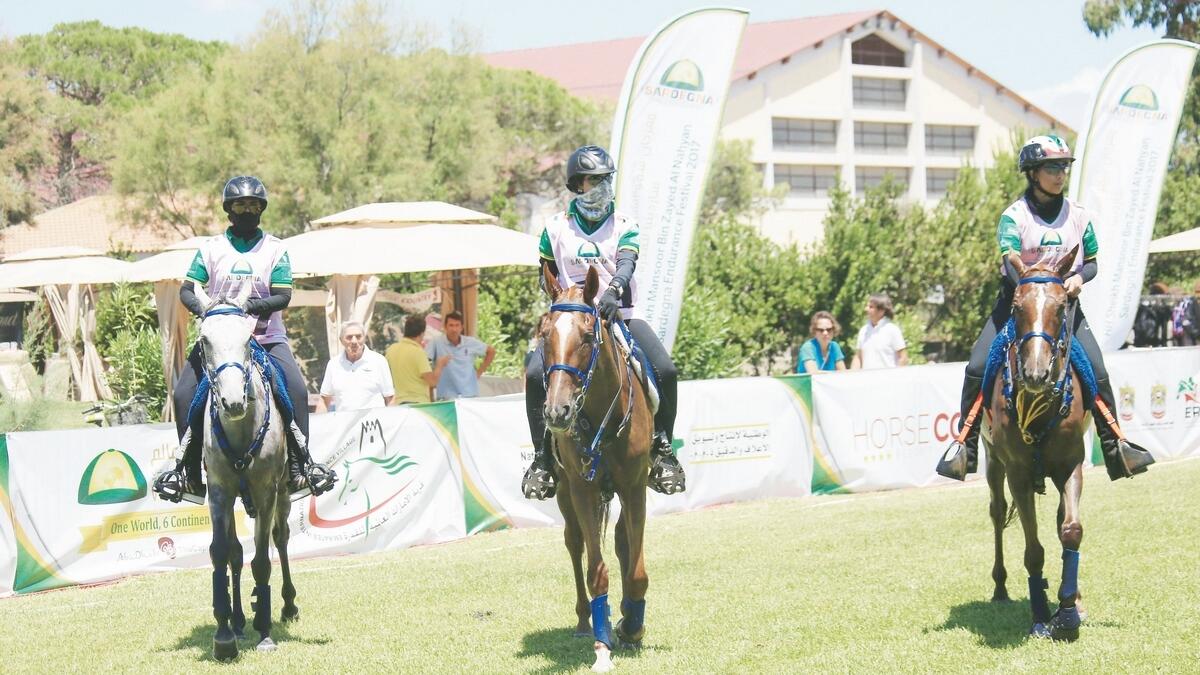 UAE lady riders dazzle at endurance race in Italy