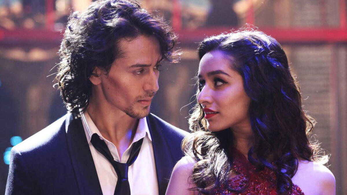 Tiger Shroff and Shraddha Kapoor in a scene from Baaghi