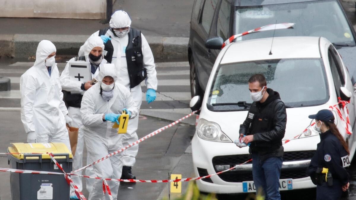 paris, attack, terrorism, charlie hebdo, meat cleaver, two wounded