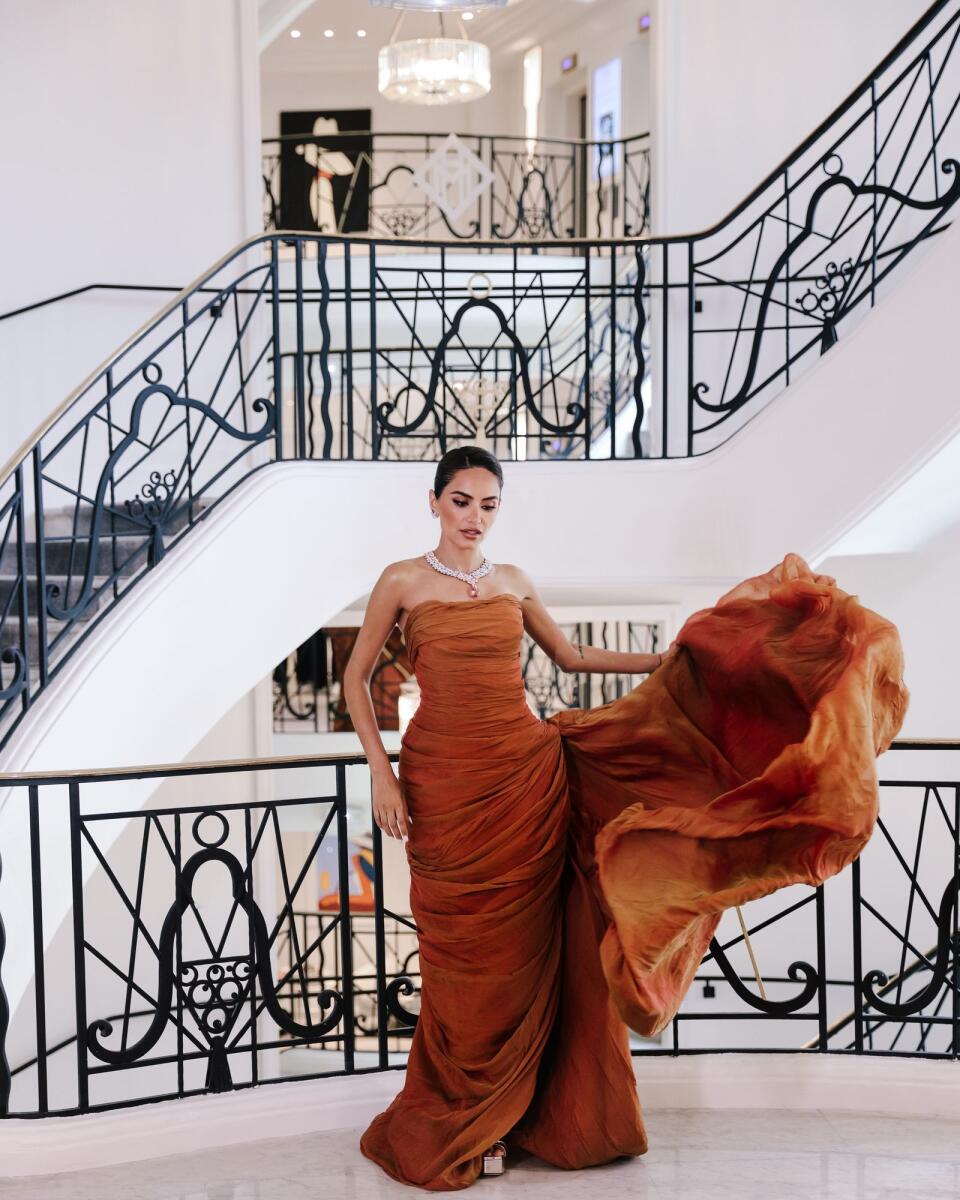 Diipa, who’s been a regular at the Cannes red carpet, wore a gown by UAE-based designer Marmar Halim for her first outing to the film festival this year