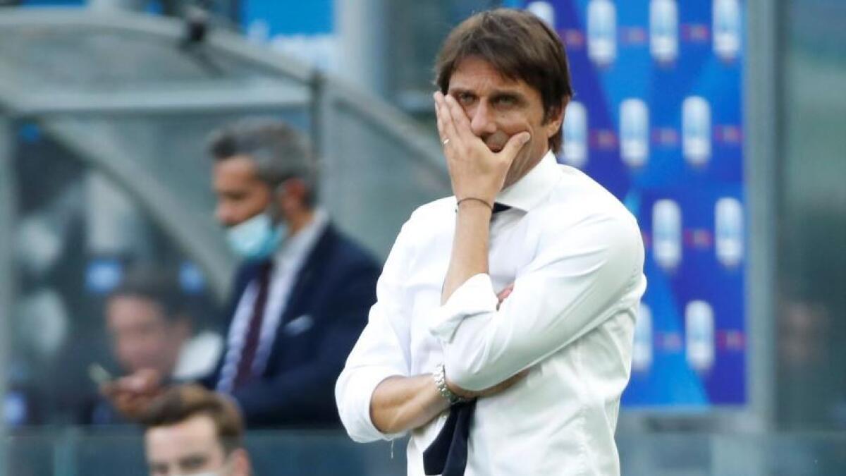 Inter Milan coach Antonio Conte. (Reuters)