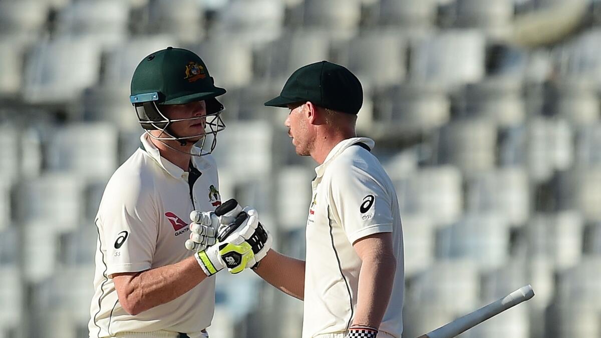 Warner, Smith keep Australian hopes alive in dramatic Test against Bangladesh