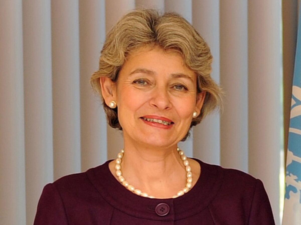 Irina Bokova, former Director-General of UNESCO, and member of the Higher Committee of Human Fraternity. Supplied photo
