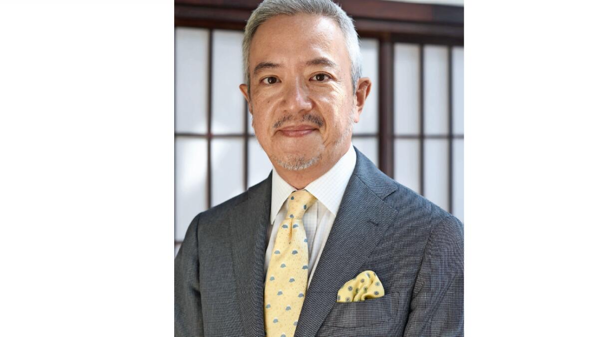 Noboru Sekiguchi, Consul-General of Japan in Dubai and the Northern Emirates