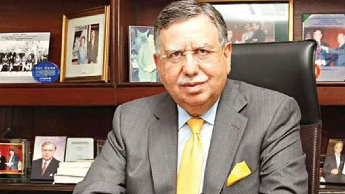 Shaukat Tarin said revenue would hit Rs6.1 trillion Pakistani ($34.2 billion), compared to a target of Rs5.8 trillion. — File photo
