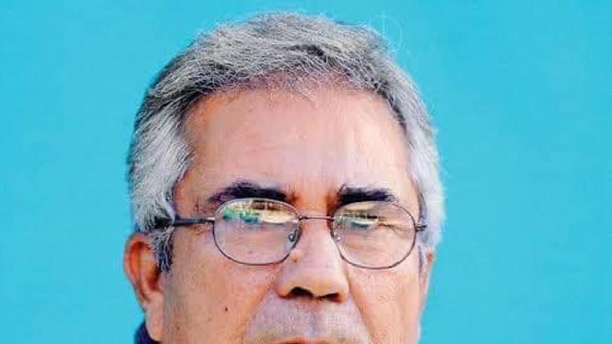 Renowned Indian tennis player and coach Akhtar Ali died on Sunday. — Twitter